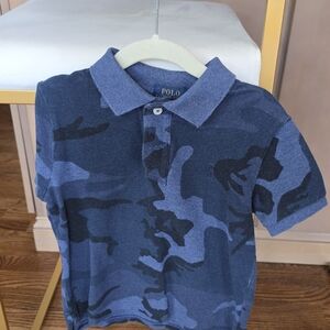 Polo by Ralph Lauren Kids Navy Camo Polo Shirt